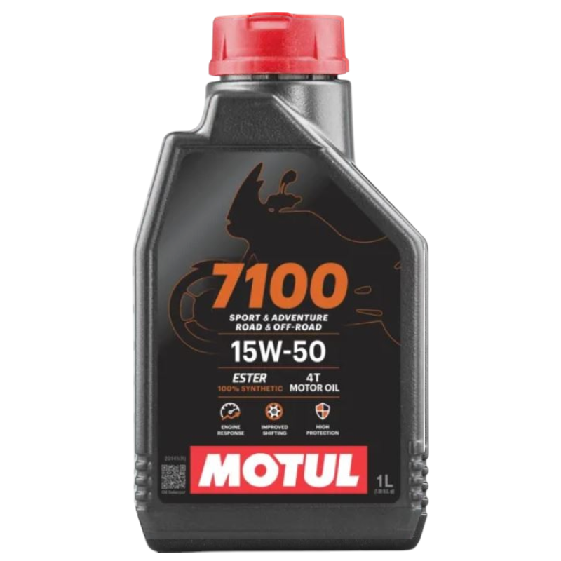 Моторное масло Motul 7100 4T 15W-50 синтетическое 1 литр