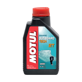 Масло лодочного мотора Motul Outboard Tech 2T 1л