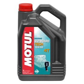 Масло лодочного мотора Motul Outboard Tech 4T 10W30 5 л