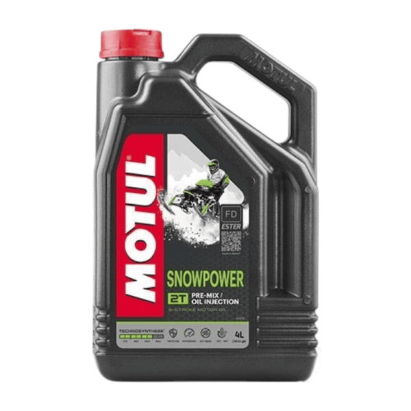 Масло Motul SNOWPOWER 2T моторное полусинтетическое  4 литра