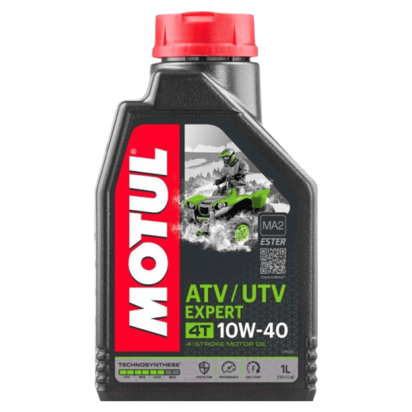 Моторное масло Motul ATV-UTV Expert 4T 10W40 полусинтетическое 1 литр