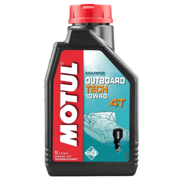 Моторное масло Motul Outboard Tech 4T 10W40 1 литр