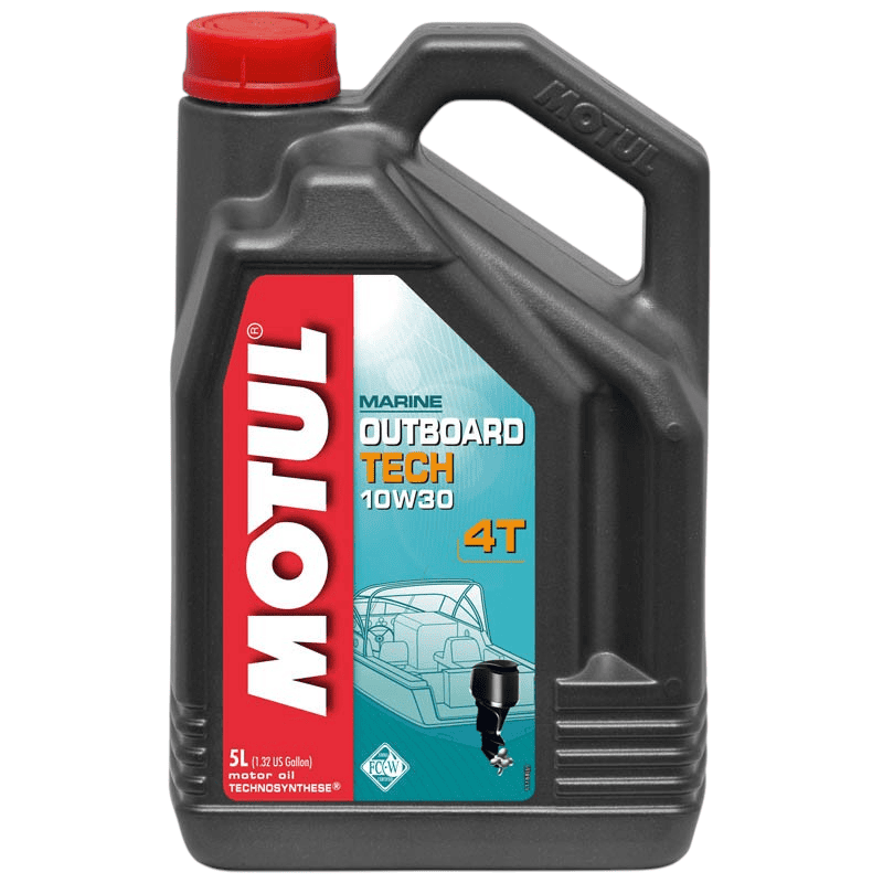 Масло Motul OUTBOARD TECH 4Т 10W30 моторное полусинтетическое 1 литр