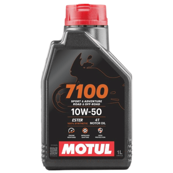 Моторное масло Motul 7100 4T 10W50 синтетическое 1 литр
