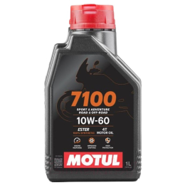 Моторное масло Motul 7100 4T 10W60 синтетическое 1 литр