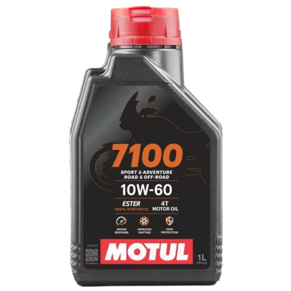 Моторное масло Motul 7100 4T 10W60 синтетическое 1 литр
