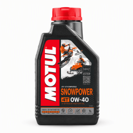 Моторное масло Motul SnowPower 4T 0W40 1 литр