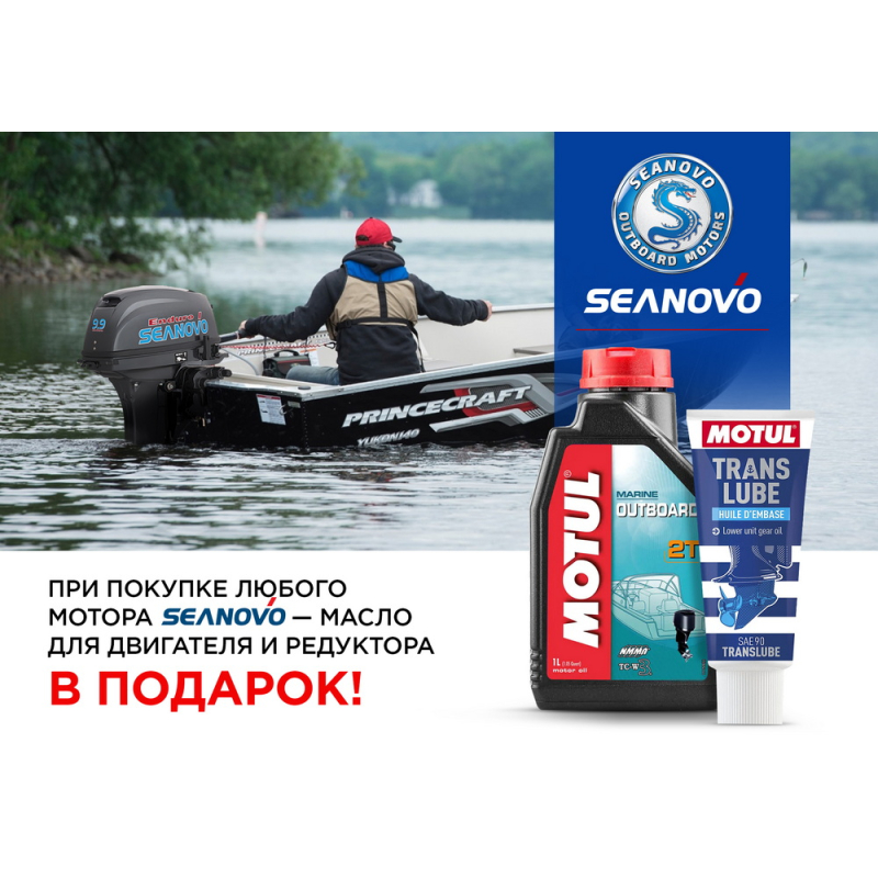 Лодочный мотор 4T Seanovo SNF 20 HS — 2