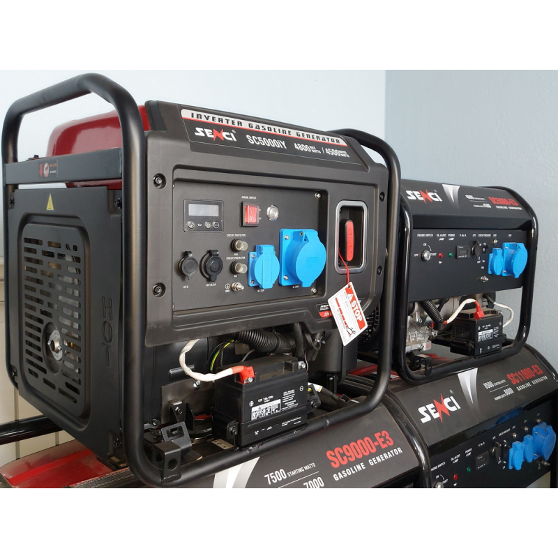 Генератор Senci SC5000i-Y инверторный — 1