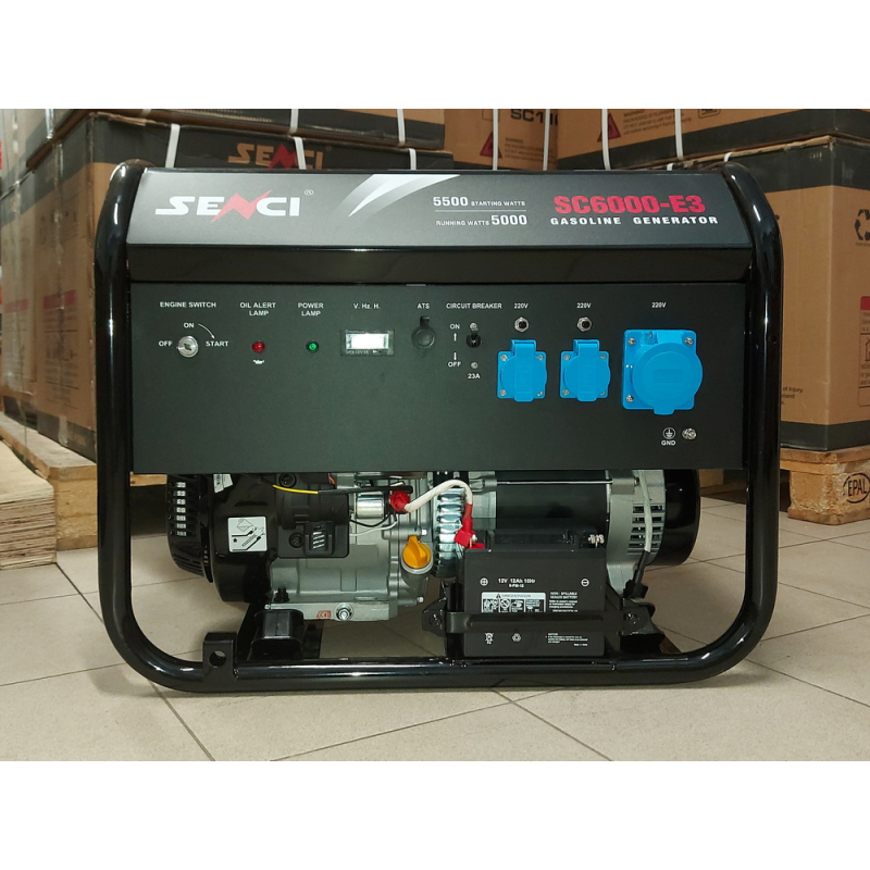 Генератор Senci SC6000-E3 — 1