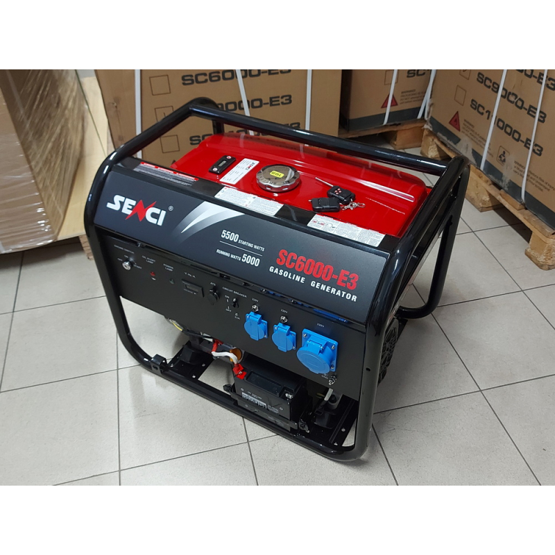 Генератор Senci SC6000-E3 — 2