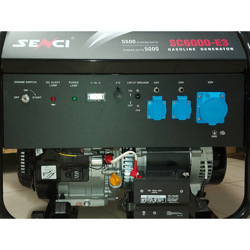 Генератор Senci SC6000-E3 — 9