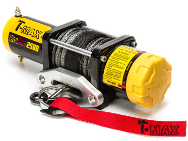 Лебедка T-max ATW PRO 2500 с синтетическим тросом