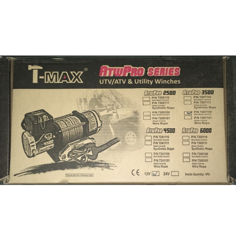 Лебедка T-max ATW 3500 Pro — 3