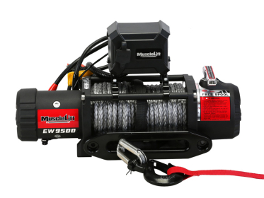 Лебедка T-max Musclelift EW-9500 с синтетическим тросом