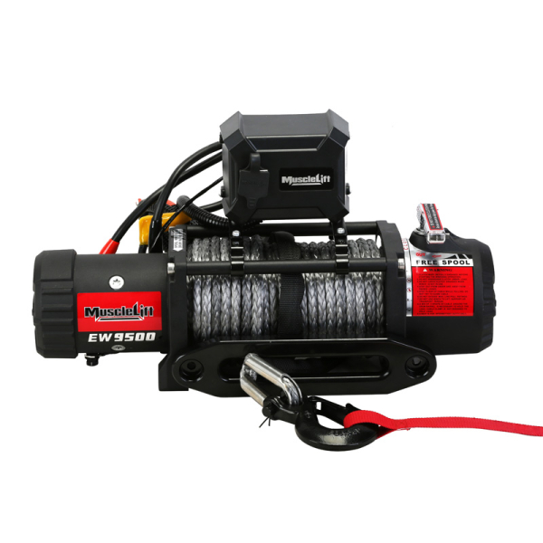 Лебедка T-max Musclelift EW-9500 с синтетическим тросом