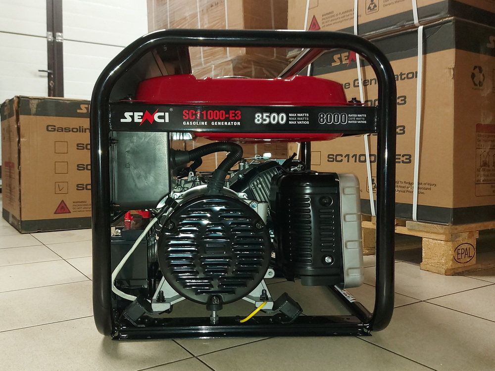 Купить генератор бензиновый Senci SC11000-E3 в Беларуси