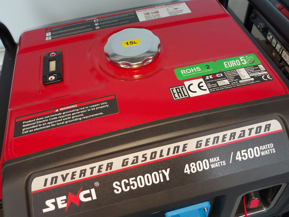 Купить генератор бензиновый инверторный Senci SC5000i-Y в Беларуси