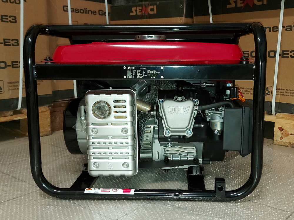  Обзор бензогенератора ⚡ Senci SC5000-E3