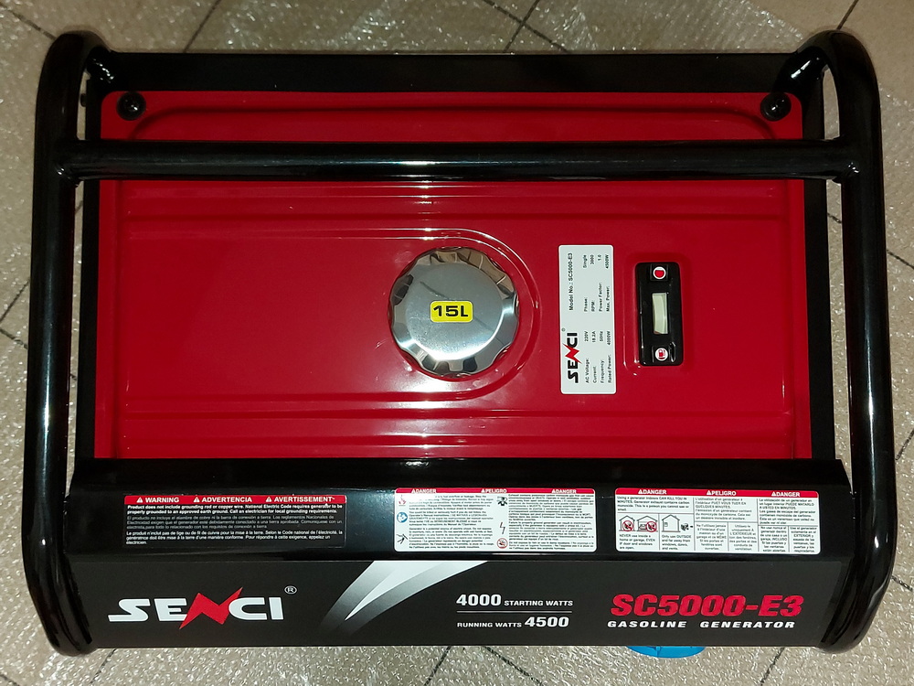  Обзор бензогенератора ⚡ Senci SC5000-E3