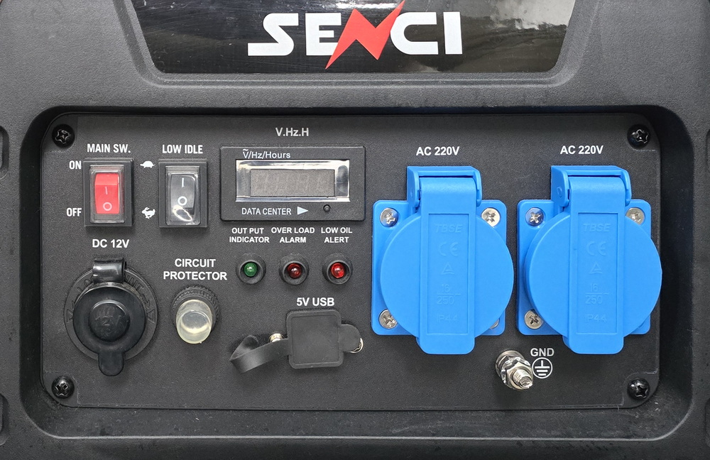 Инверторный генератор Senci SC3200i-H панель управления | Купить Минск