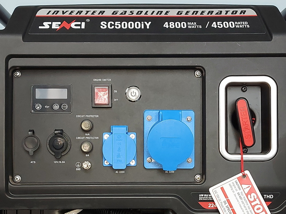 Генератор бензиновый инверторный Senci SC5000i-Y в Беларуси