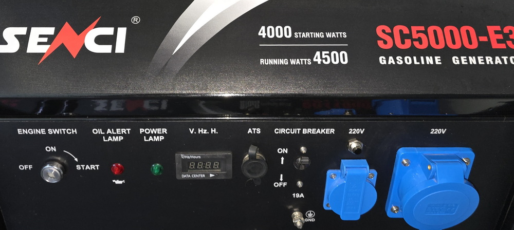  Обзор бензогенератора ⚡ Senci SC5000-E3