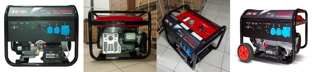Генератор бензиновый Senci SC11000-E3